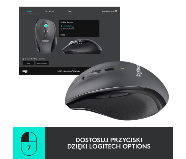 Logitech M705 Marathon - 46172 - zdjęcie 9